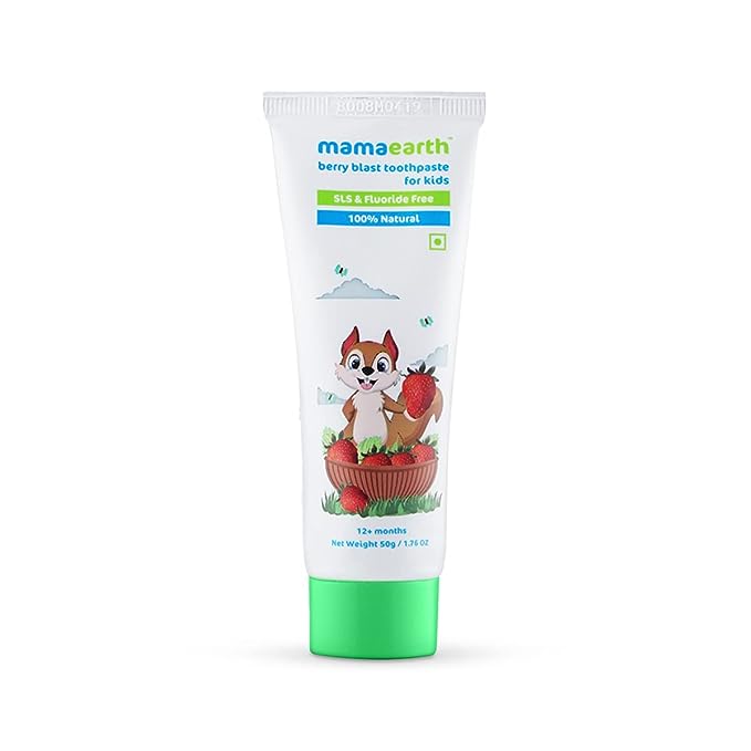 100% Natural Berry Blast Toothpaste for Kids 100% Natural Berry Blast Toothpaste for Kids-Pack Size-50 g