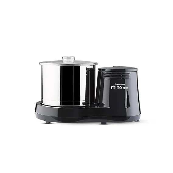 Butterfly Rhino Plus Table Top Wet Grinder 2 Litre Grey 150W 230V AC 50Hz Plastic Butterfly Rhino Plus Table Top Wet Grinder 2 Litre Grey 150W 230V AC 50Hz Plastic-Pack_Size-12700g
