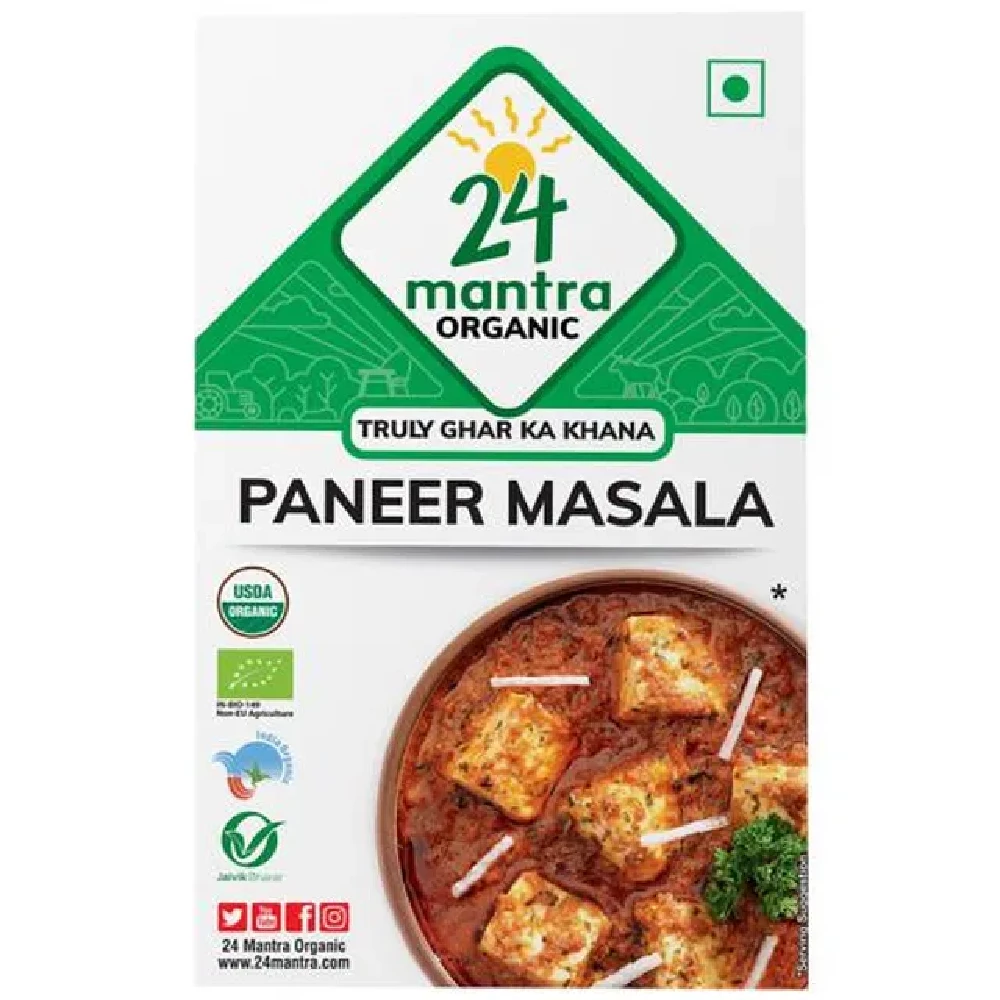 24 Mantra Organic Paneer Masala 24 Mantra Organic Paneer Masala-Pack Size-100 g