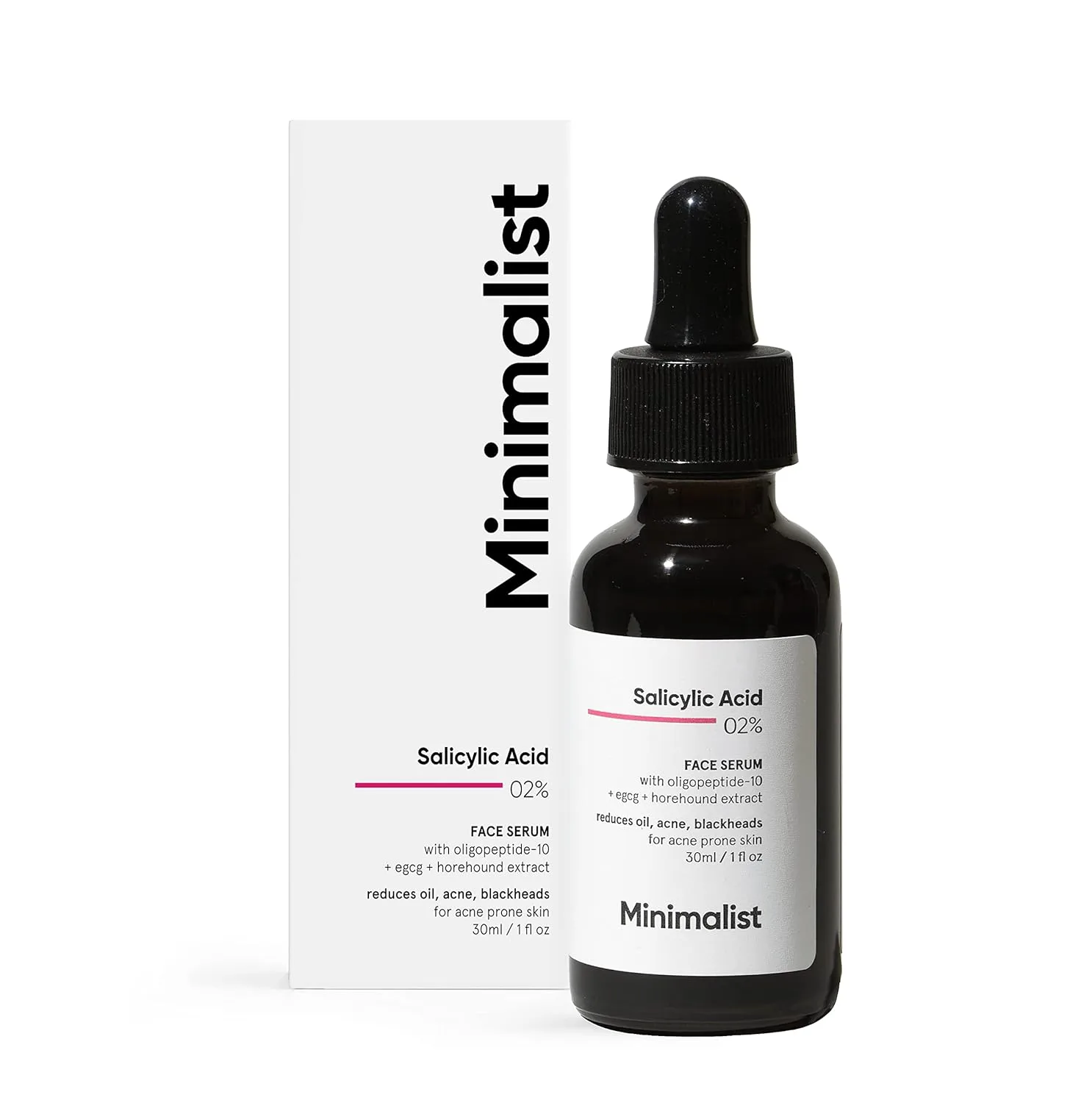 Minimalist 2 per Salicylic Acid Serum for Acne Blackheads and Enlarged Pores Minimalist 2% Salicylic Acid Serum for Acne Blackheads and Enlarged Pores-Pack Size-30ml