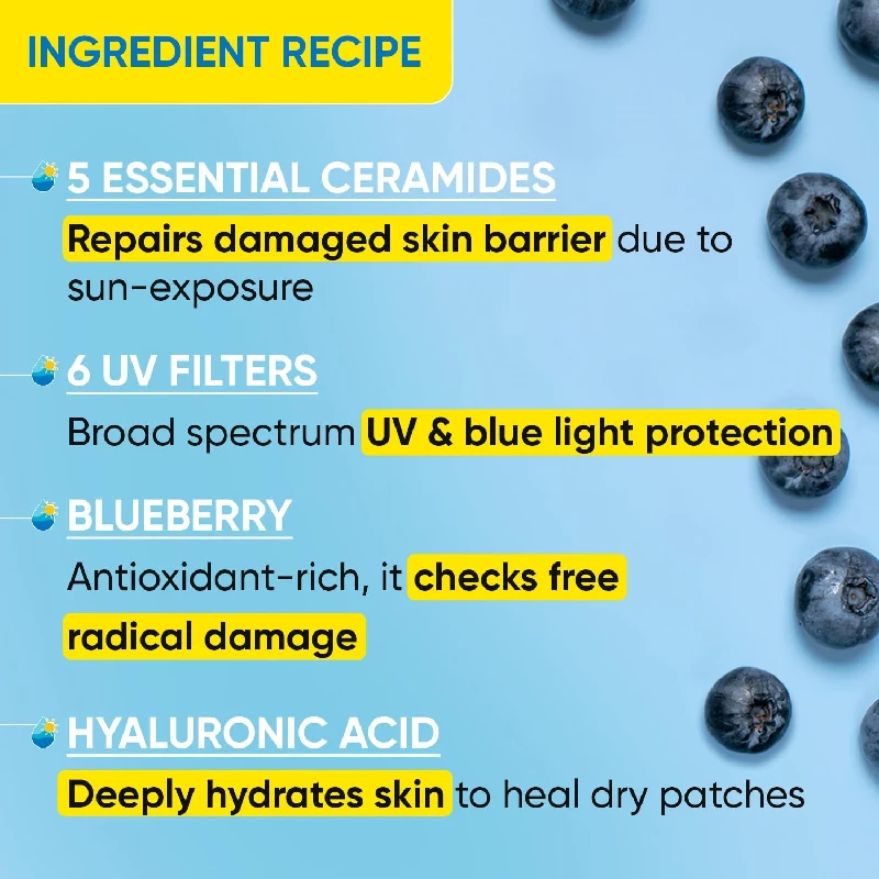 Dot & Key Blueberry Hydrate Barrier Repair Sunscreen SPF 50+, PA++++ - Image 14