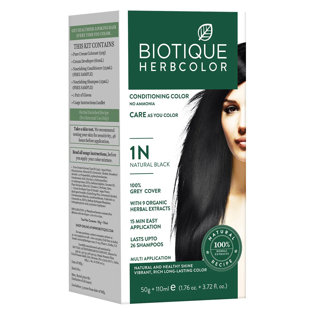 Herbcolor Conditioning Hair Colour Herbcolor Conditioning Hair Colour-Pack_Size-110ml