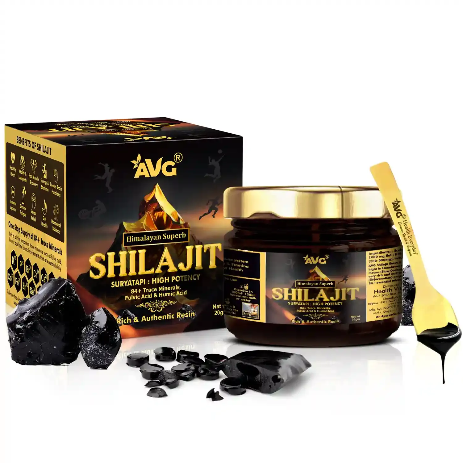 Avg Health Organics Himalayan Sj Resins