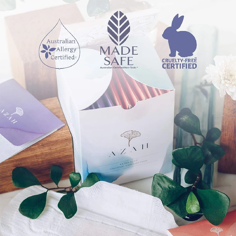 AZAH Cotton Sanitary Pads With Disposable Bag - Image 5