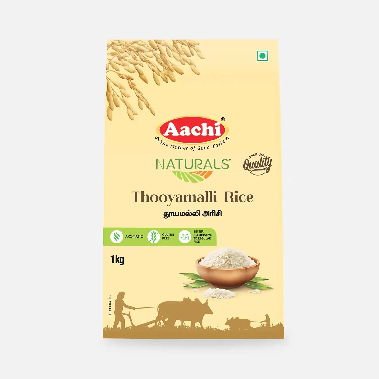 Aachi Thooyamalli Rice Aachi Thooyamalli Rice-Pack Size-1 kg