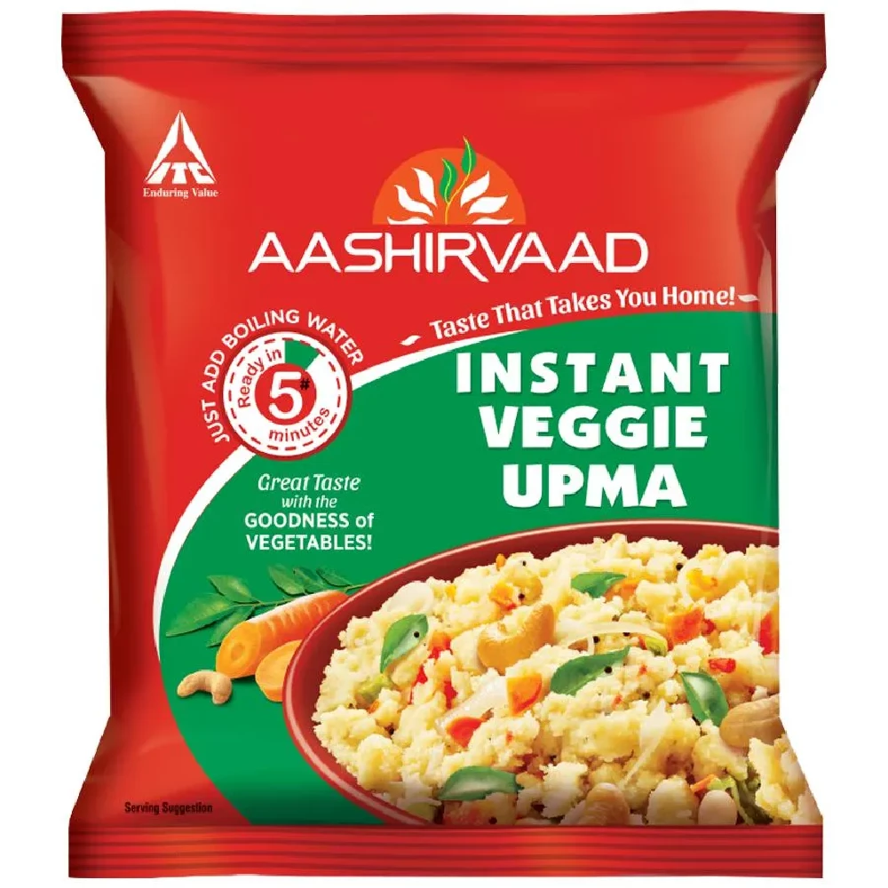 Aashirvaad Instant Veggie Upma With Vegetables - Image 9