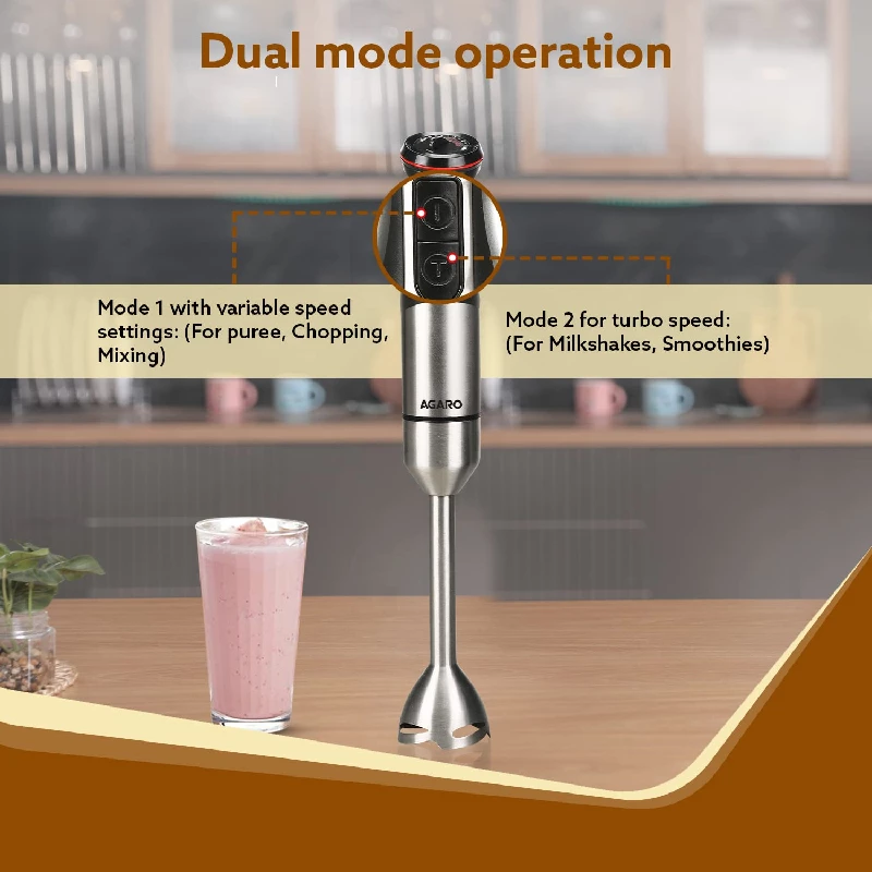 Agaro Grand 1000 Watts Hand Blender - Image 3