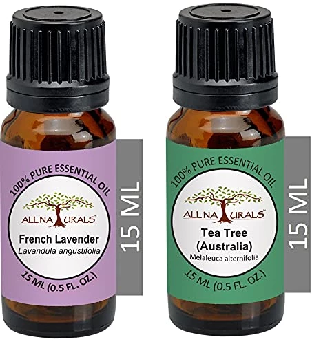 All Naturals Acne-Control French Lavender & Australian Tea Tree Essential Oils All Naturals Acne-Control French Lavender & Australian Tea Tree Essential Oils-Pack Size-Combo of 2