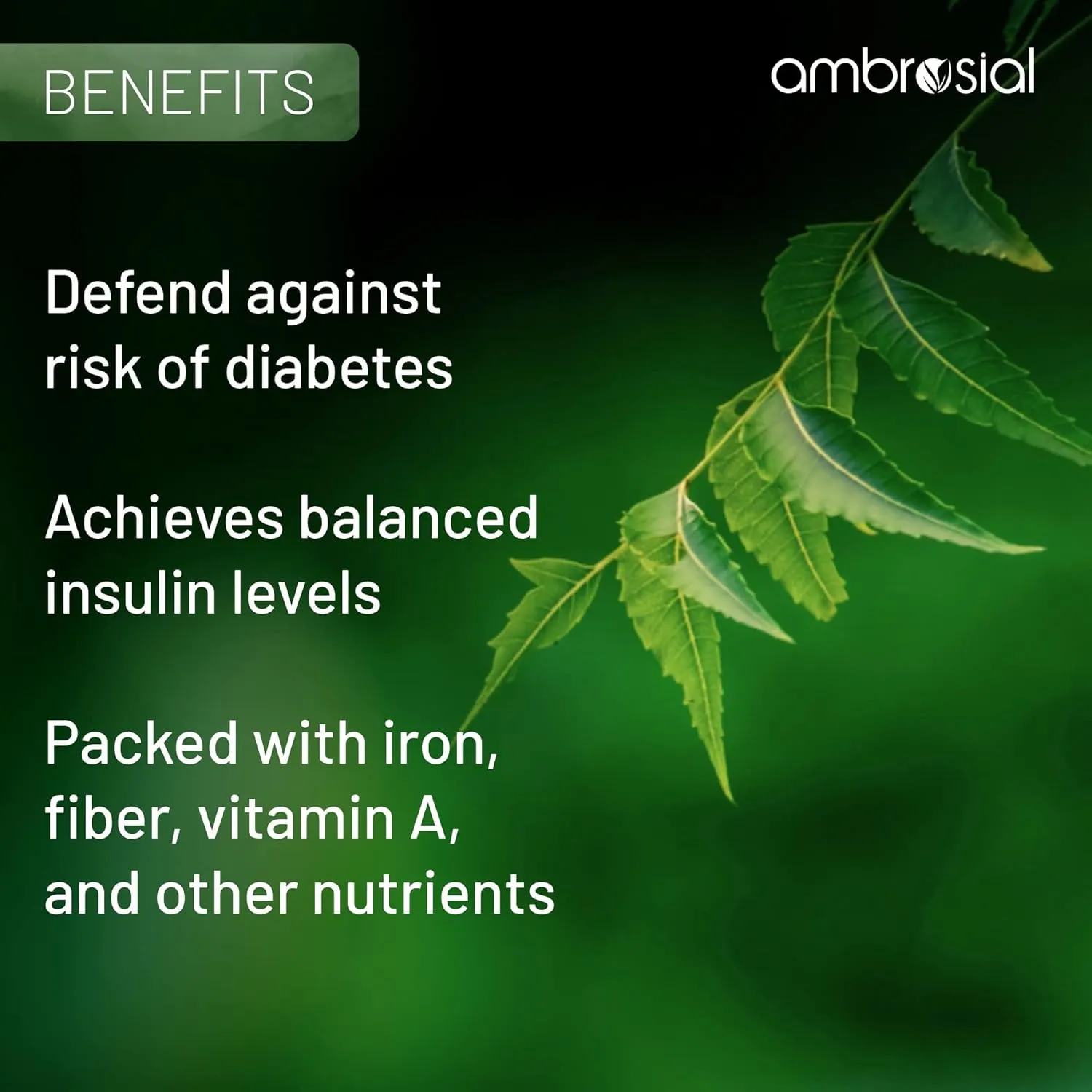 Ambrosial Glucocare Capsules - Image 3