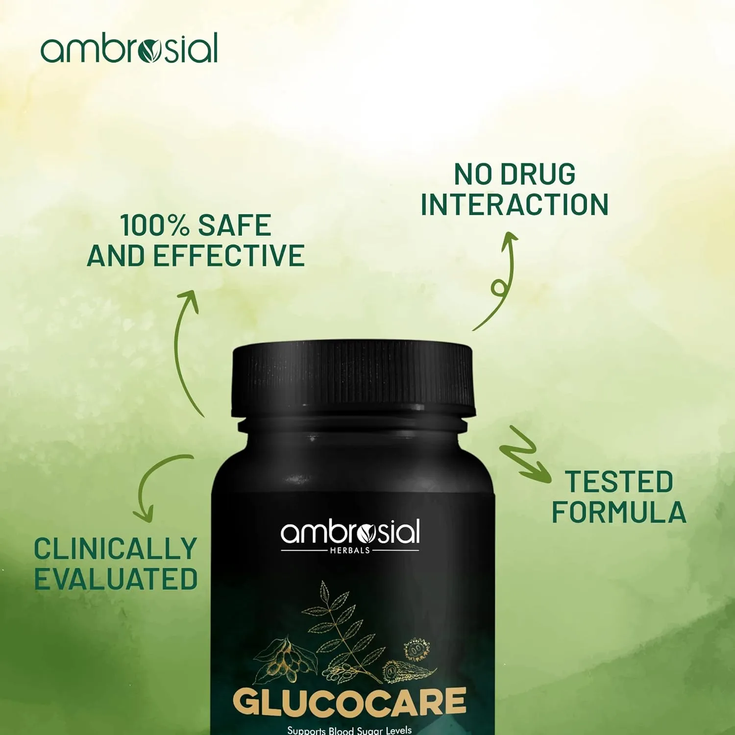 Ambrosial Glucocare Capsules - Image 4