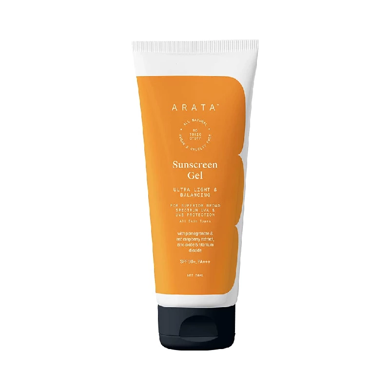 Arata Spf 50+ Pa+++ Lightweight Sunscreen Gel Cream