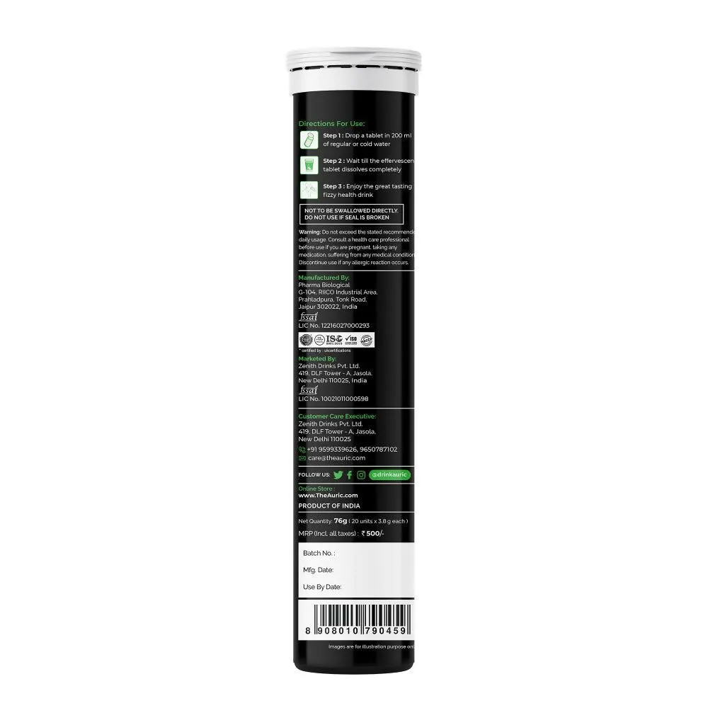Auric Liver Detox Effervescent Tablets (20 Tablets Each) - Image 7