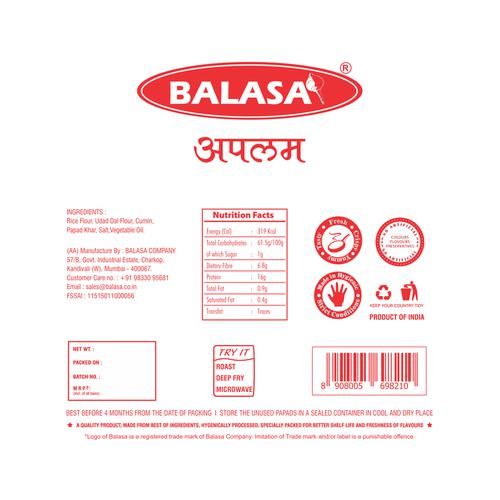 BALASA Appalam Papad - Image 2