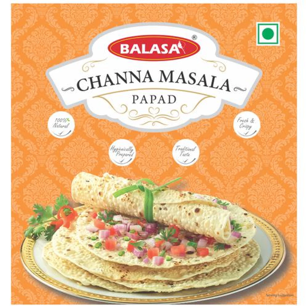 BALASA Papad Channa Masala