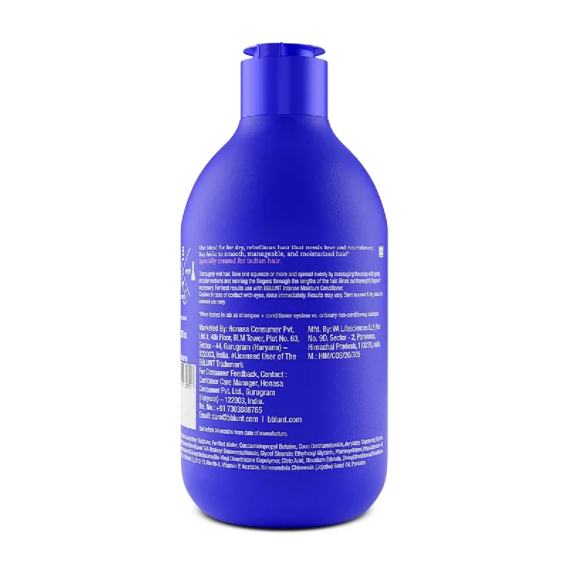 BBLUNT Intense Moisture Shampoo with Jojoba and Vitamin E - Image 2