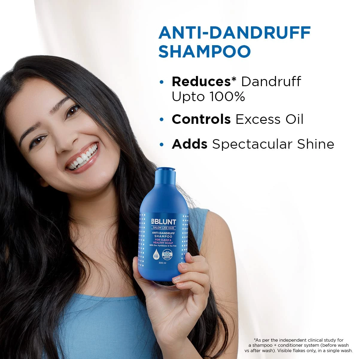 BBLUNT Anti-Dandruff Shampoo For a Clear & Healthy Scalp - Image 4