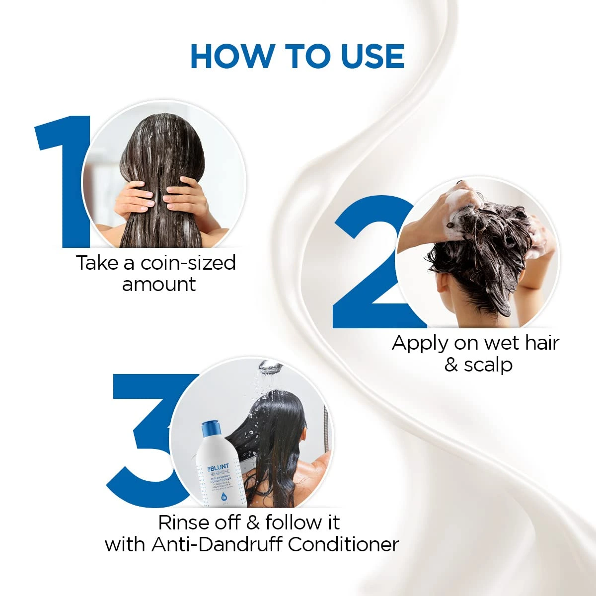 BBLUNT Anti-Dandruff Shampoo For a Clear & Healthy Scalp - Image 5