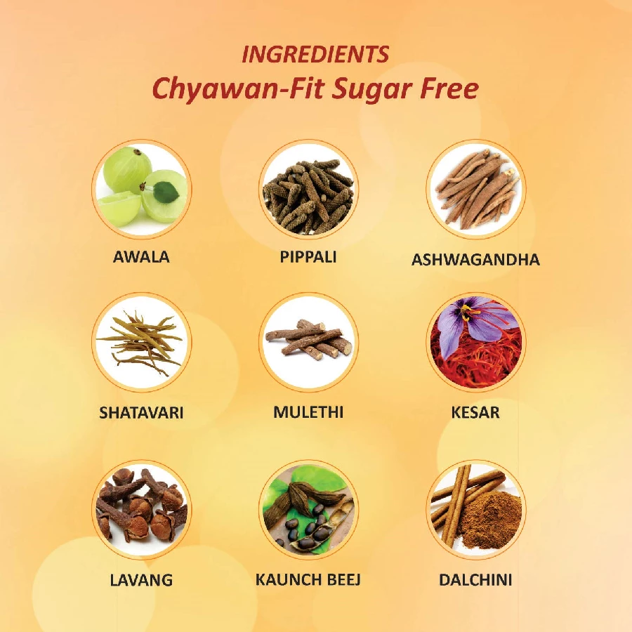 Baidyanath Asli Ayurved Chawan-Fit Sugar Free Chywanaprash - Image 5