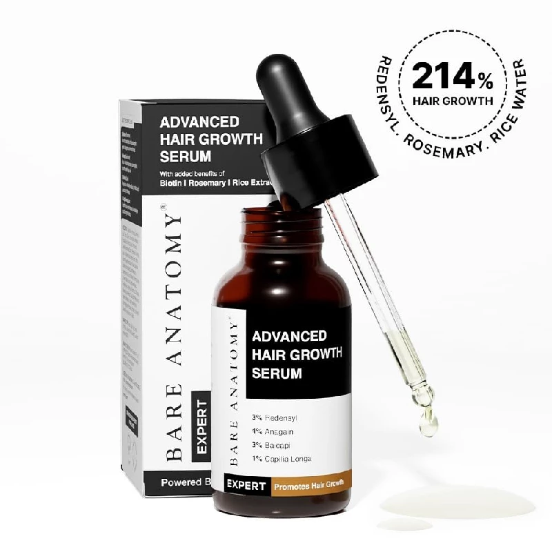 Bare Anatomy Anti Hair Fall Shampoo & Advanced Hair Growth Serum - Image 2