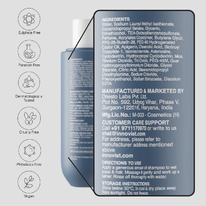 Bare Anatomy Anti Hair Fall Shampoo & Advanced Hair Growth Serum - Image 5