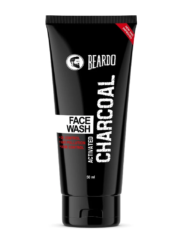 Beardo Activated Charcoal Face Wash for men