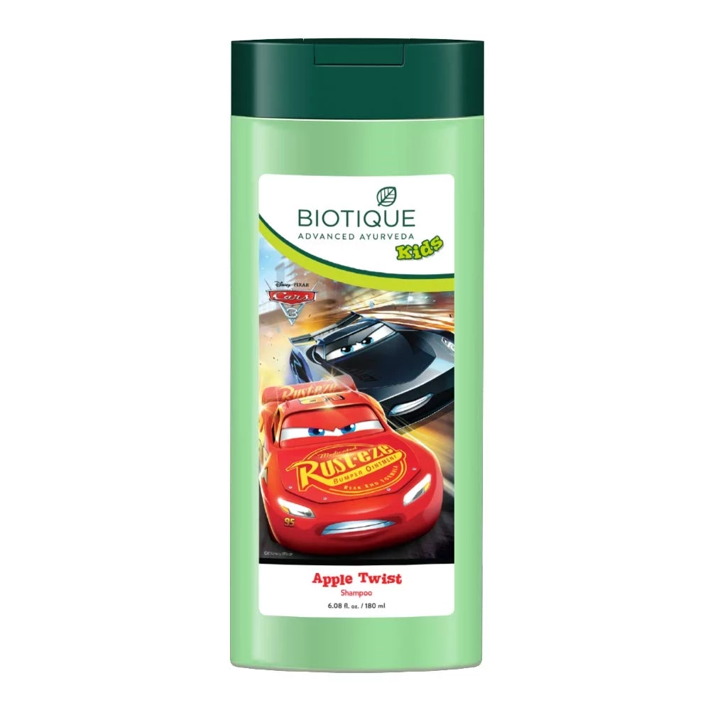 Biotique Bio Disney Pixar Cars Shampoo, Apple Twist for kids Biotique Bio Disney Pixar Cars Shampoo, Apple Twist for kids-Pack Size-180 ml
