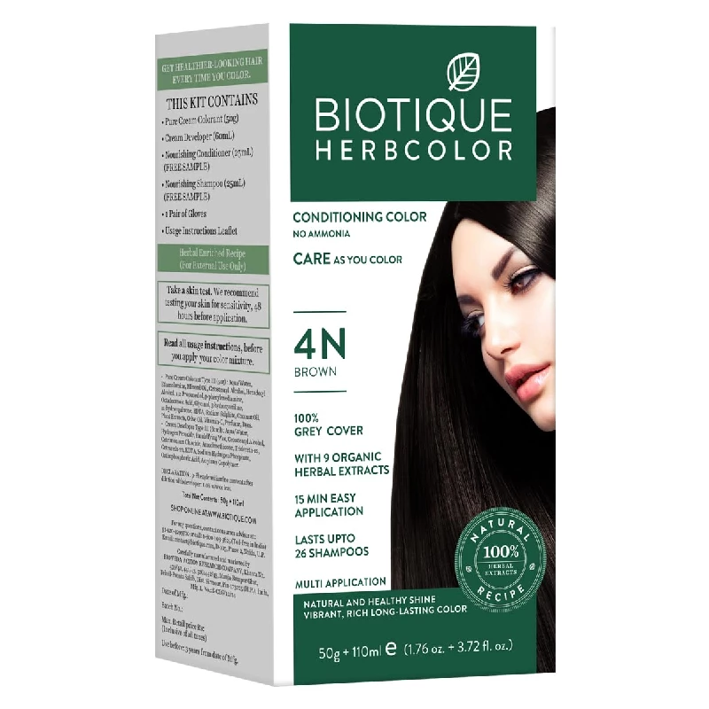 Biotique Herbcolor Conditioning Hair Colour Biotique Herbcolor Conditioning Hair Colour-Pack Size-110 ml