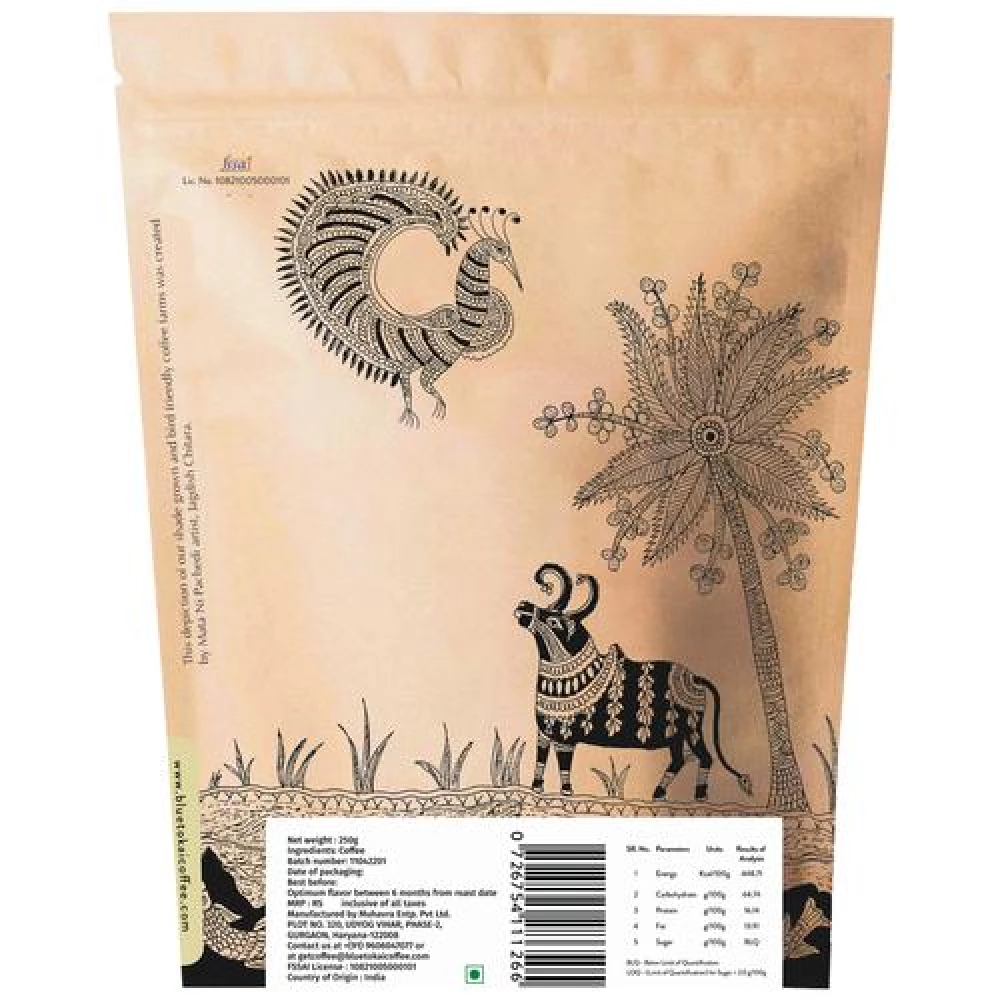 Blue Tokai Silver Oak Medium Roast French Press Arabica Ground Coffee - Image 2