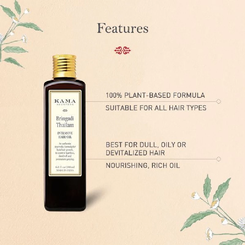 Bringadi thailam intensive scalp & hair Oil - Image 4