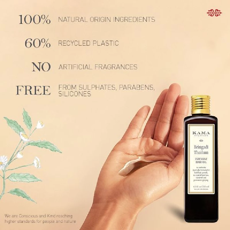Bringadi thailam intensive scalp & hair Oil - Image 7