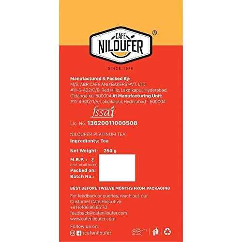 Cafe Niloufer Platinum Tea Powder - Image 2