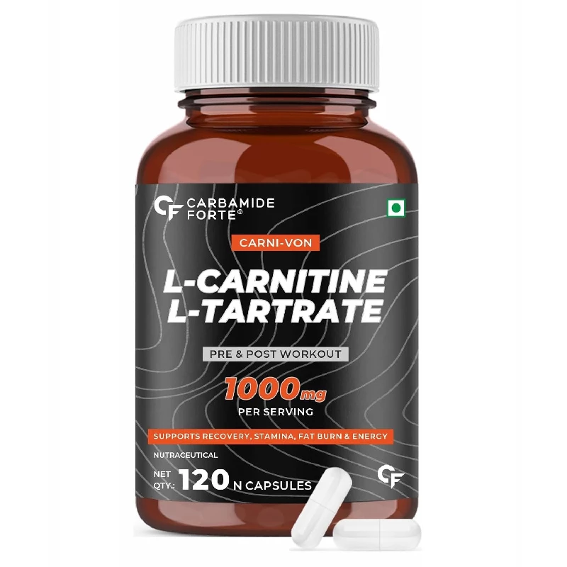 Carbamide Forte L-Carnitine L-Tartrate 1000mg Supplement (Pack of 1) & Night & Day Fat Burner-Weight Loss Support ( Pack of 2) & Creatine Monohydrate ( Pack of 1)Supplement for Lean Muscle ( Pack of 1) - Image 2