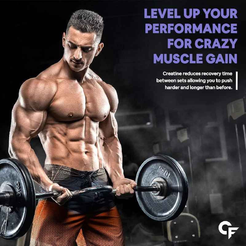 Carbamide Forte Micronised Creatine Monohydrate Powder Creatine Supplement for Lean Muscle Volumization, Strength & Energy - Unflavoured - 83 Servings - Image 5