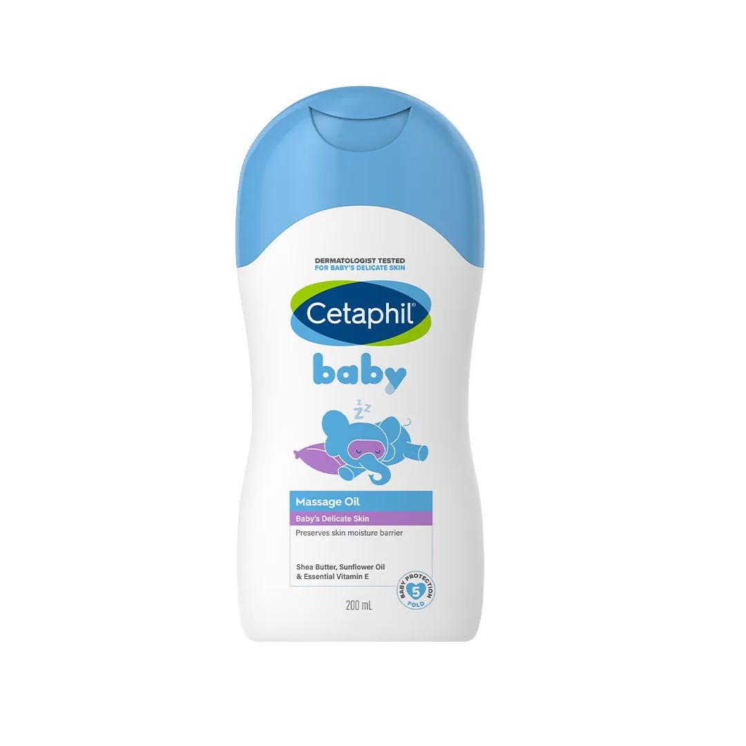 Cetaphil Baby Massage Oil Cetaphil Baby Massage Oil-Pack Size-200 ml
