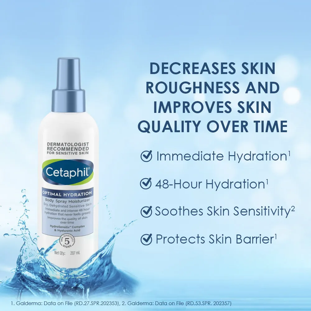 Cetaphil Optimal Hydration Body Spray Moisturizer - Image 7