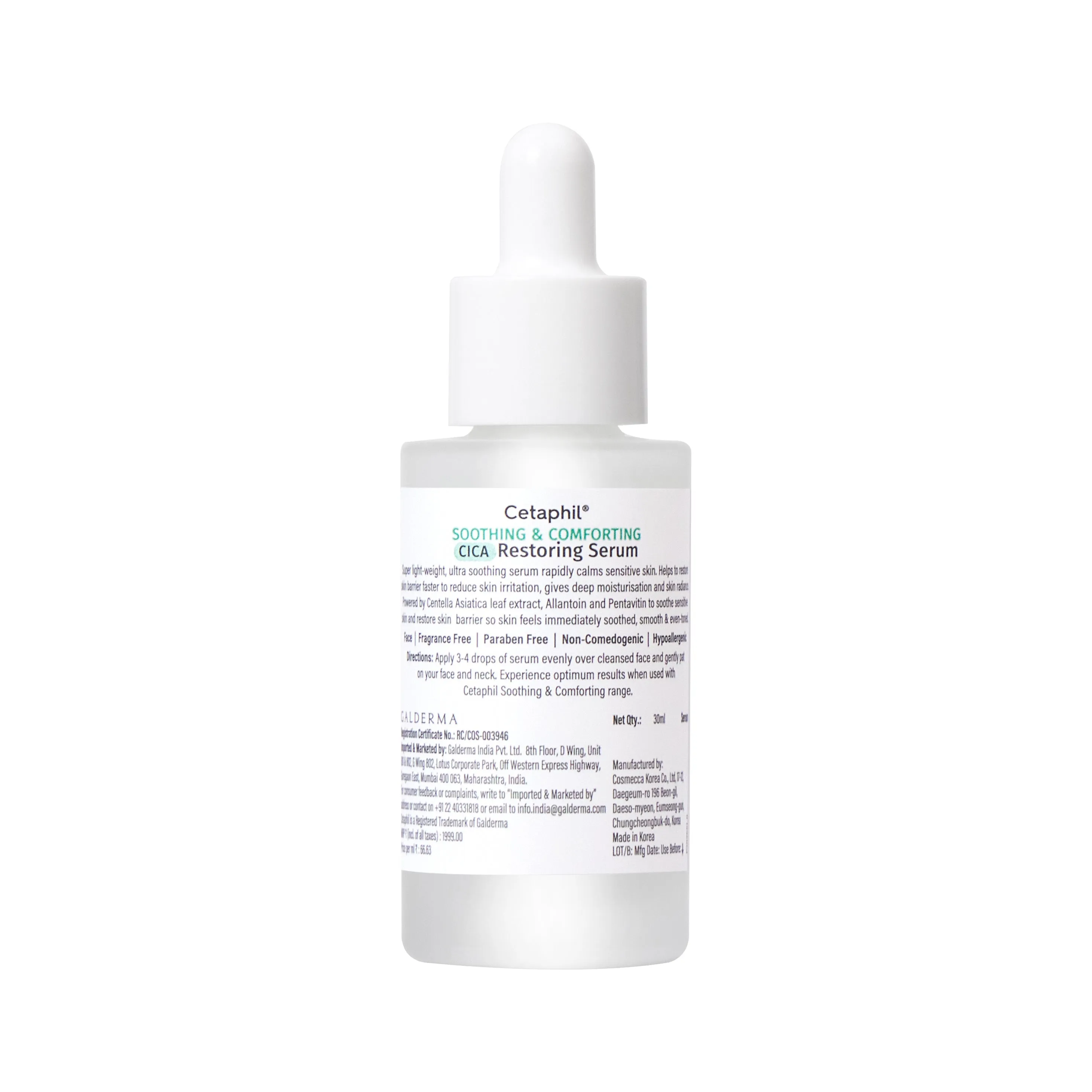 Cetaphil Soothing and Comforting CICA Restoring Serum - Image 8