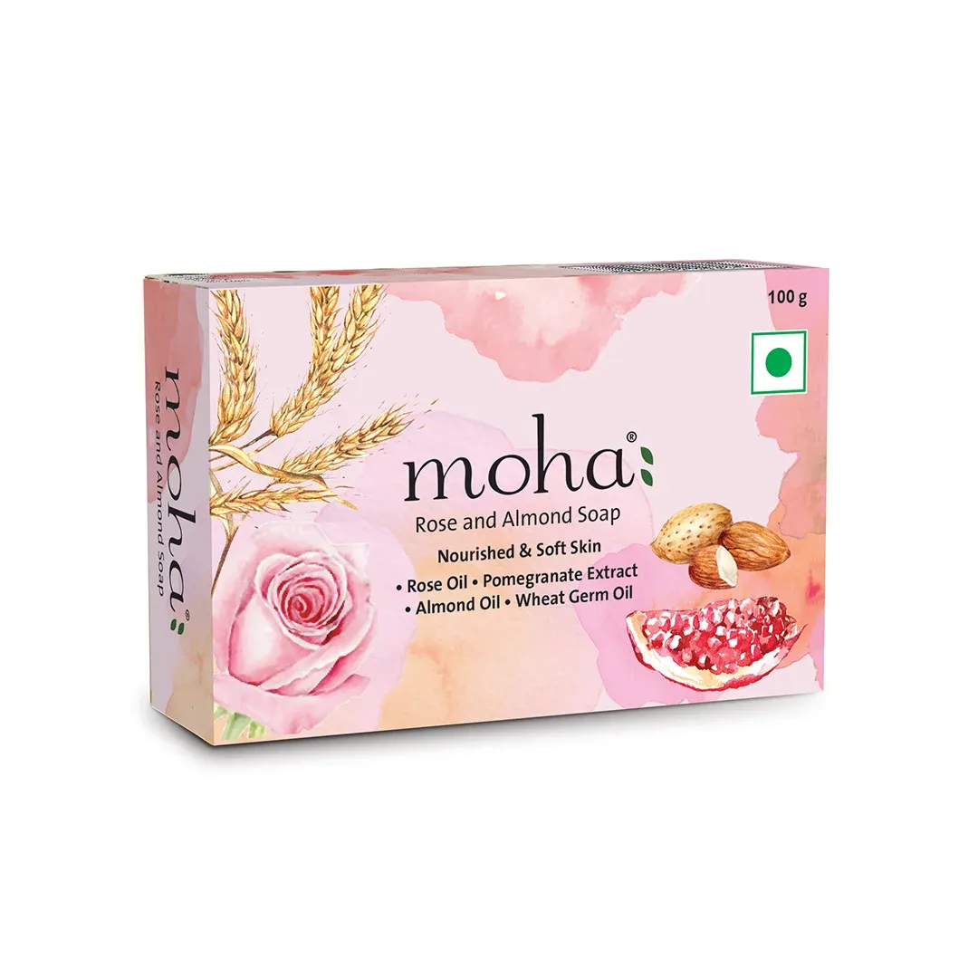 Charak Pharma Rose And Almond Soap