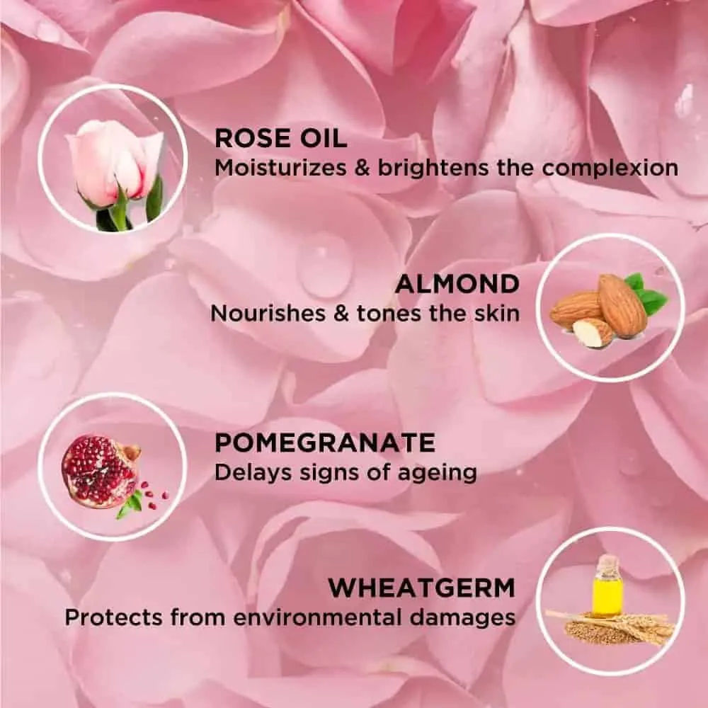 Charak Pharma Rose and Almond Soap - Image 2