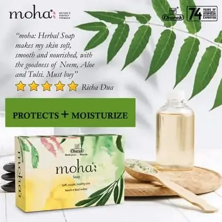 Charak Pharma moha: Herbal Soap - Image 3