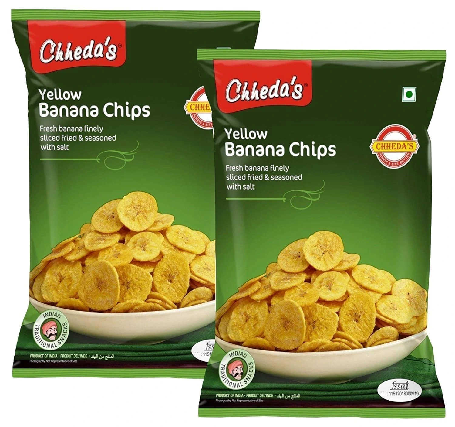 Chhedas Yellow Banana Chips - Image 4