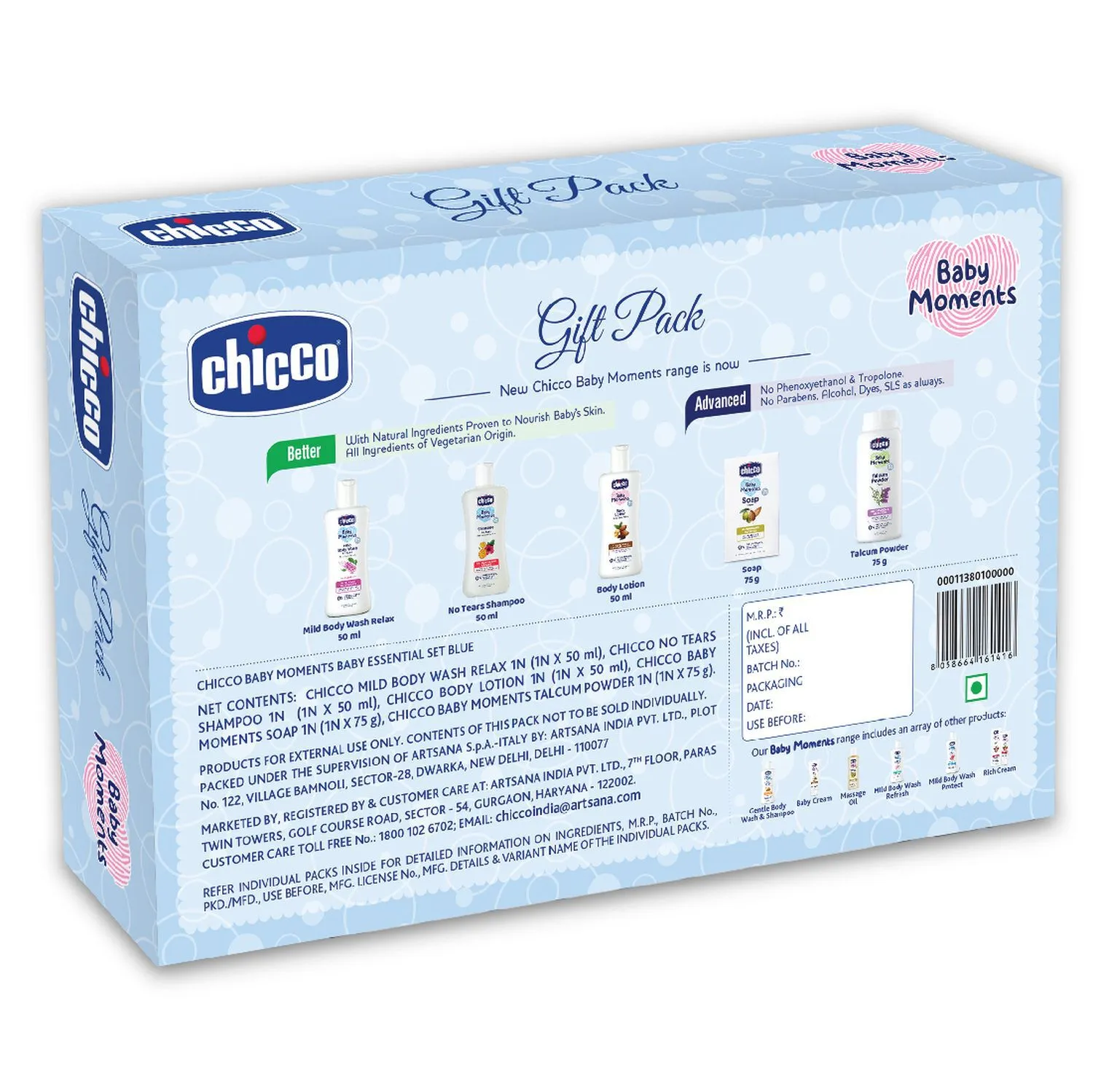 Chicco Baby Essential Gift Set - Image 6