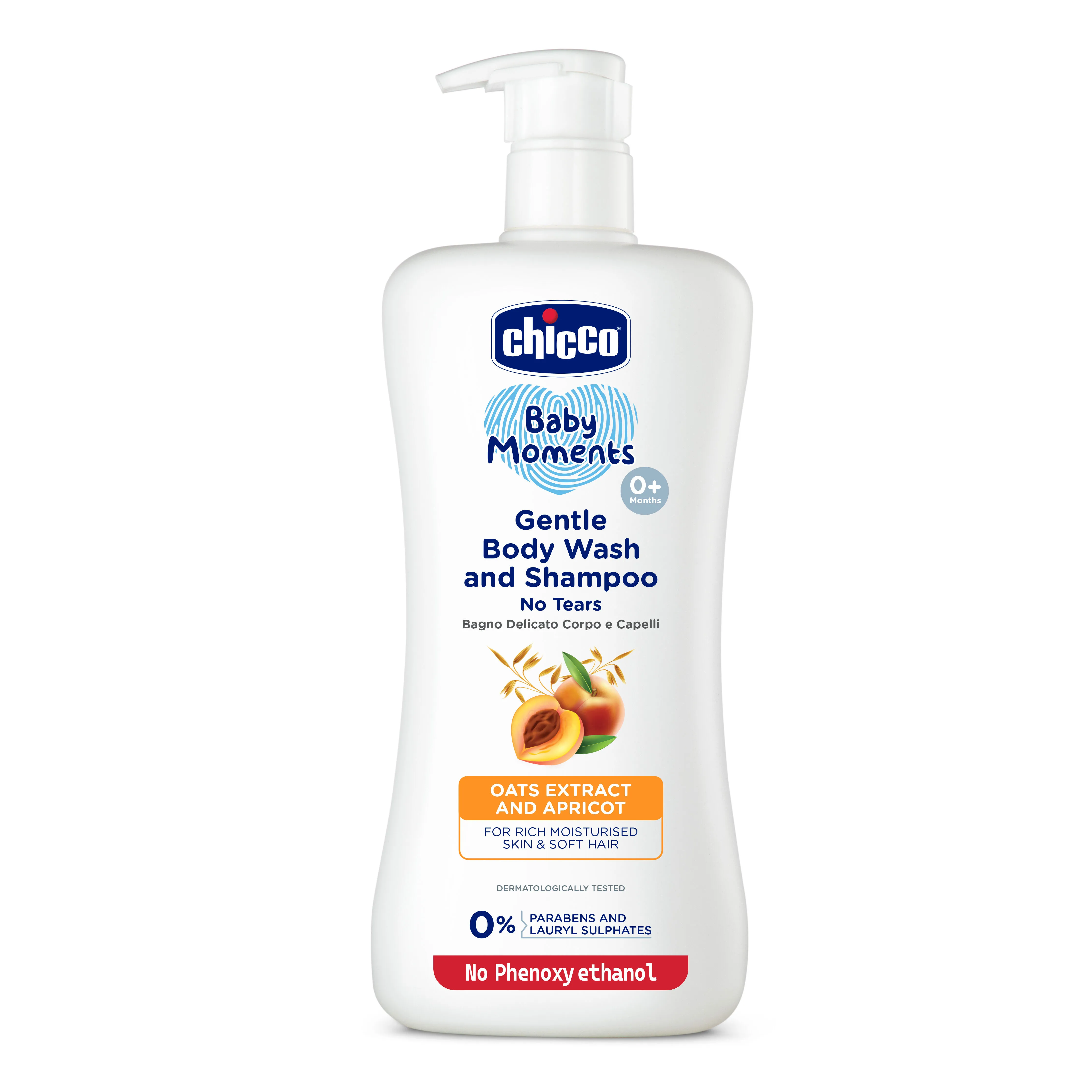Chicco Gentle Bodywash And Shampoo Chicco Gentle Bodywash And Shampoo-Pack Size-650 ml