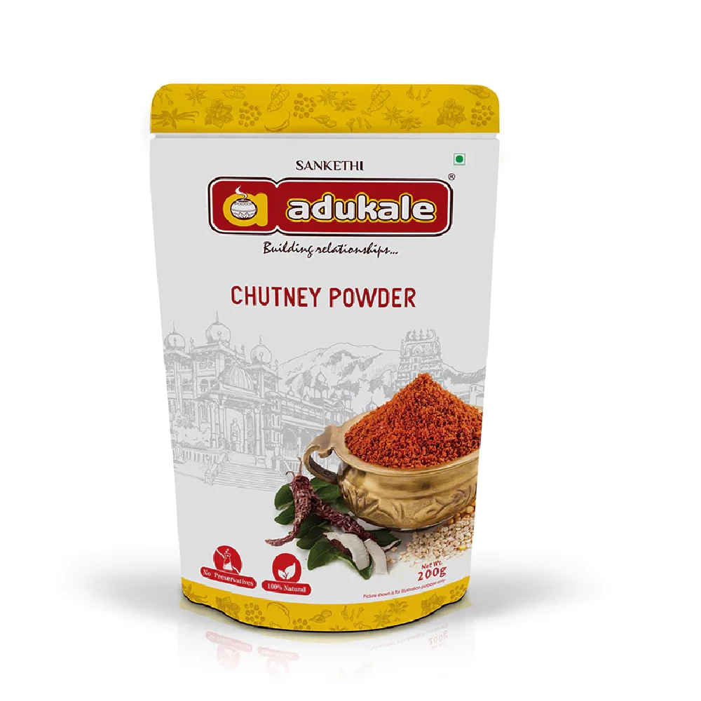 Chutney Powder Use With Dosa, Idli, Upma, Or Curd Rice Adukale