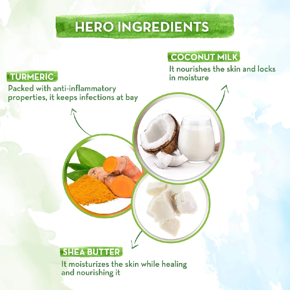 Coco Soft Face Cream With Coconut Milk & Turmeric For Babies - Image 3