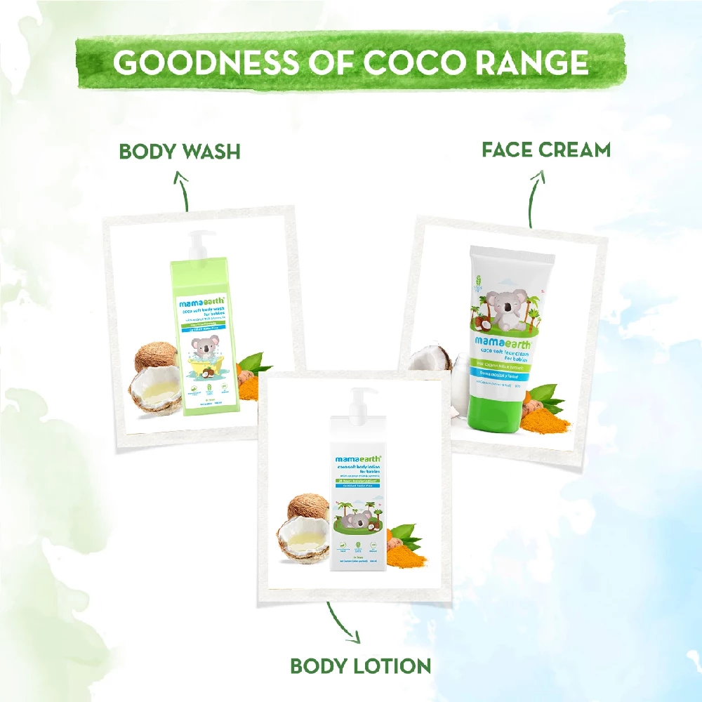 Coco Soft Face Cream With Coconut Milk & Turmeric For Babies - Image 5