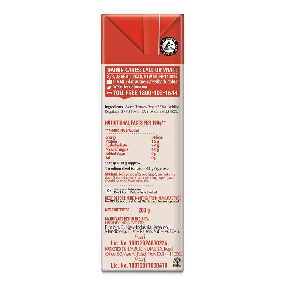Dabur Hommade - Tomato Puree - Image 14