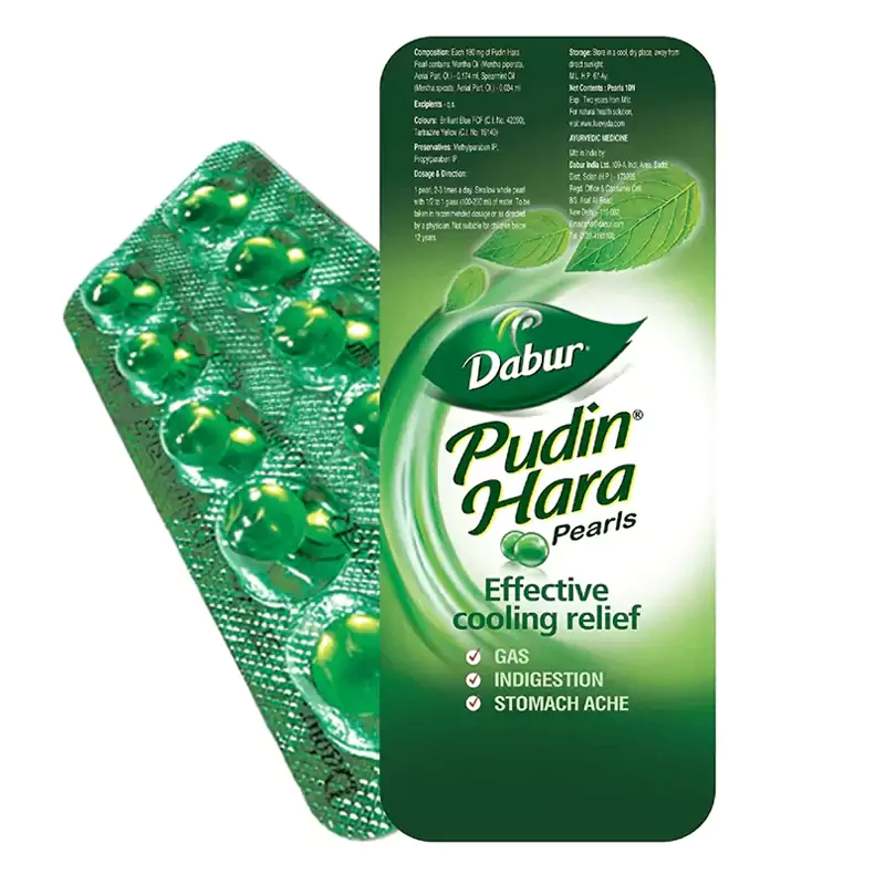 Dabur Pudin Hara Pearls Capsules - Image 1
