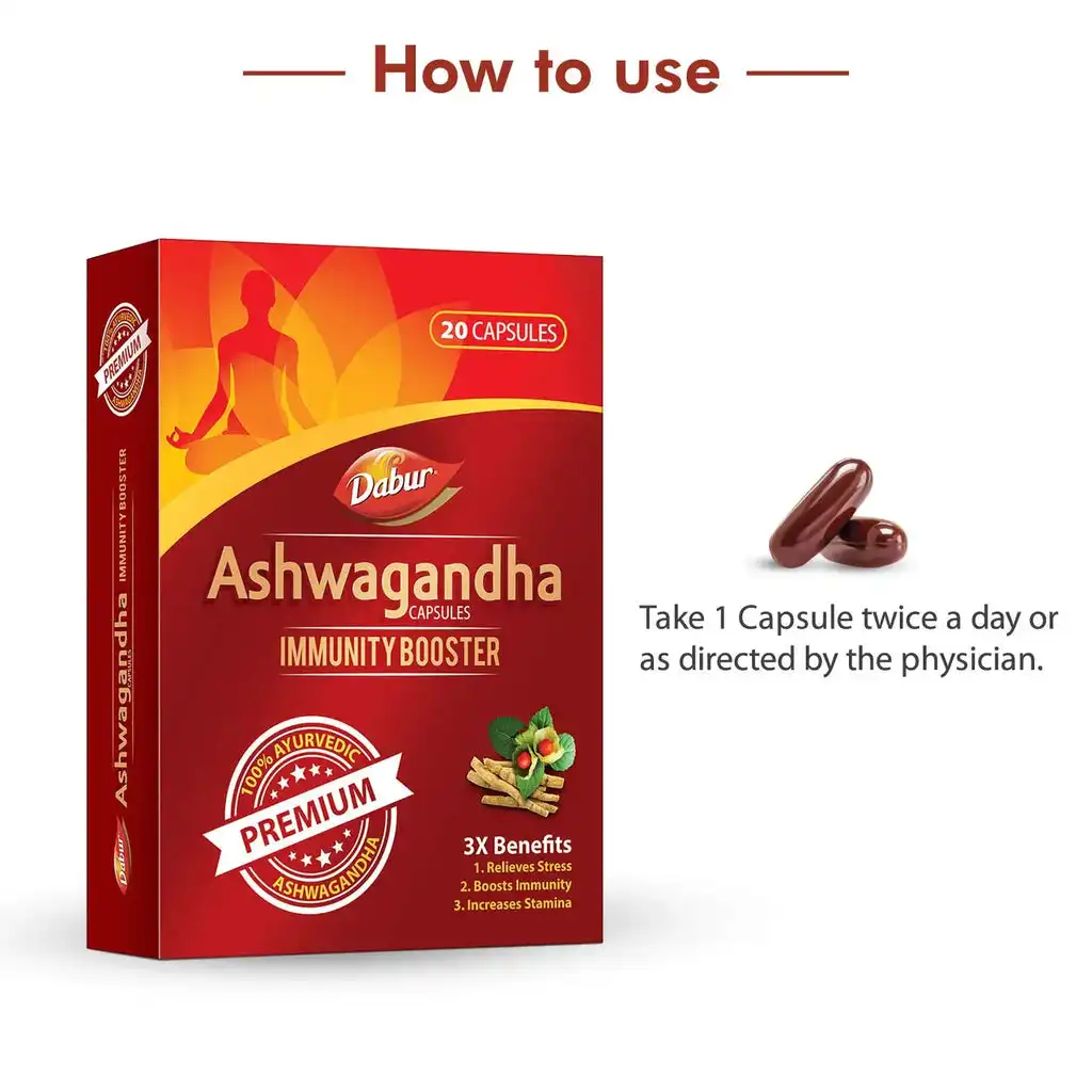 Dabur Ashwagandha Capsules - Image 5