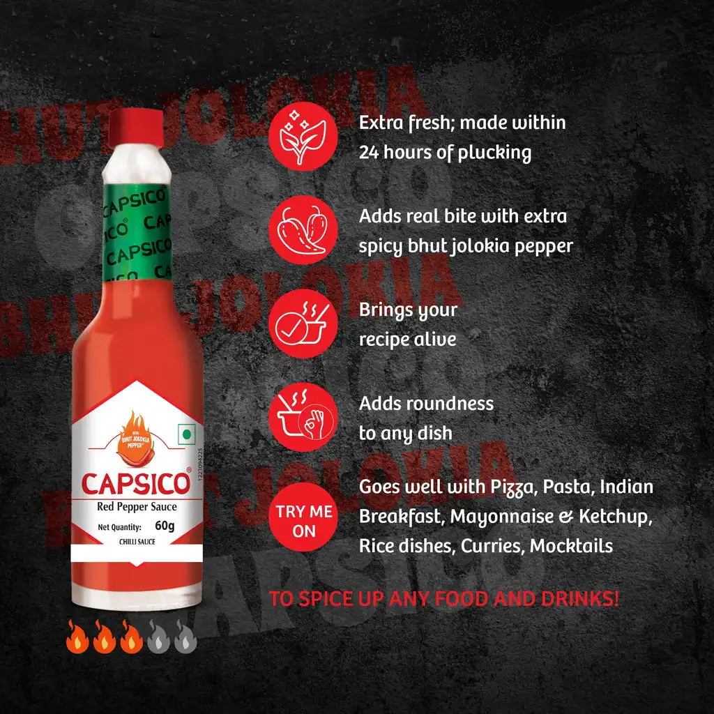 Dabur Capsico Red Pepper Sauce - Image 4