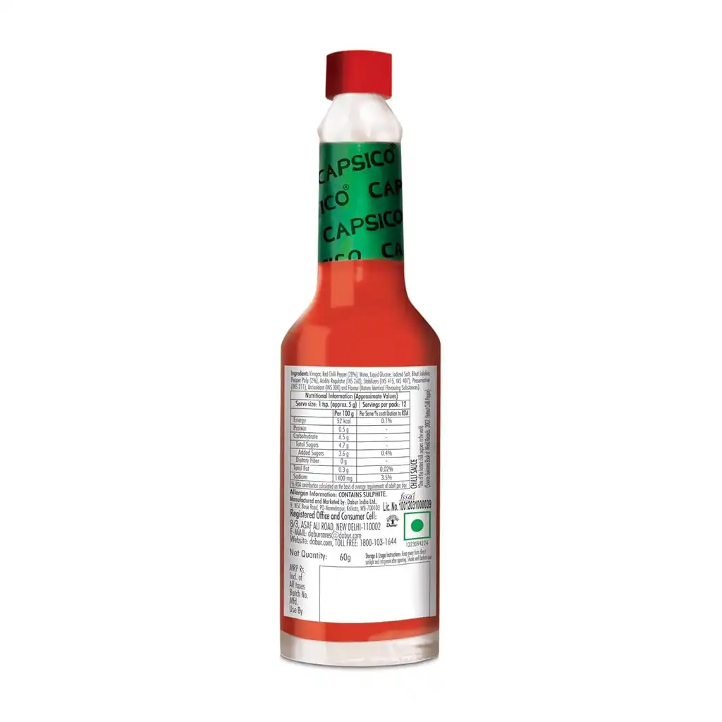 Dabur Capsico Red Pepper Sauce - Image 7